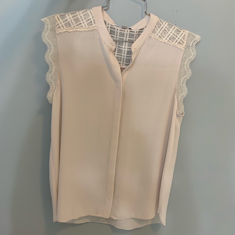 Q&A button down blouse